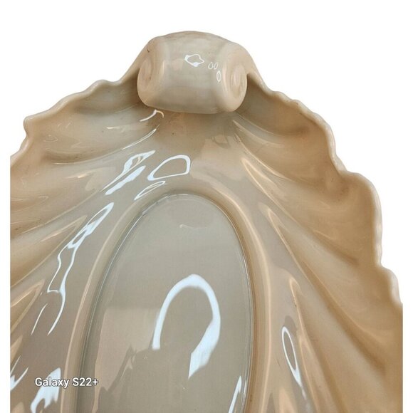 Lenox USA Ancanthus Leaf/Shell Bowl - Picture 9 of 10